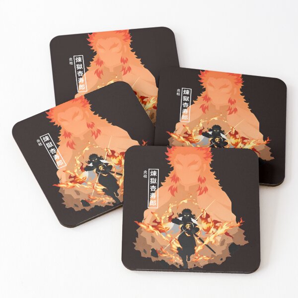 Item preview, Flame Hashira Set Your Heart Ablaze Minimalist Art designed and sold by Mawntsni.