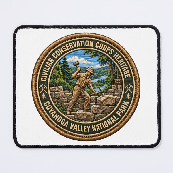 Item preview, Civilian Conservation Corps Heritage Cuyahoga Valley National Park History Conservationist designed and sold by JasonStars123.