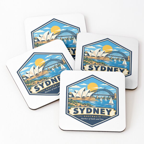 Item preview, Sydney Australia Harbor Of Sails And Sun Travel Souvenir City designed and sold by NeedForParks.