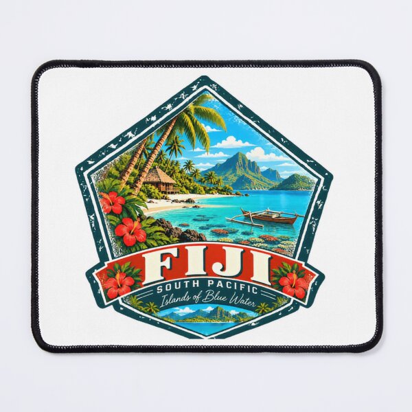 Item preview, Fiji South Pacific Islands Of Blue Water Travel Destination Vacation designed and sold by NightGlyph.