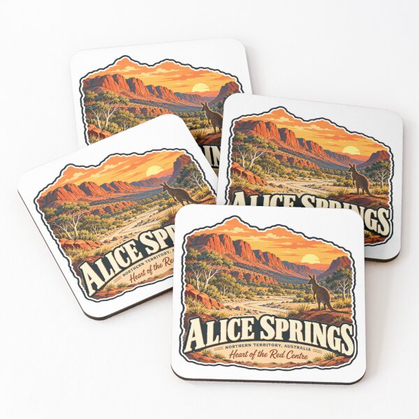 Item preview, Alice Springs Northern Territory Australia Heart Of The Red Centre Australian Travel Souvenir designed and sold by JonesFlora2025.