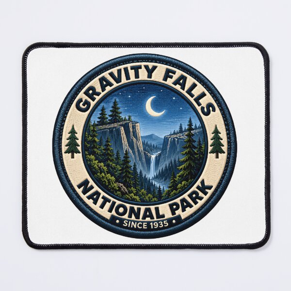 Item preview, Gravity Falls National Park Since 1935 Animated Series Fan Outdoor Adventure designed and sold by JasonStars123.