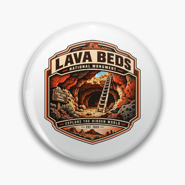 Item preview, Lava Beds National Monument Lava Tube Trail Explore The Hidden World Est 1925 Caving Explorer designed and sold by kristyparkStar3.