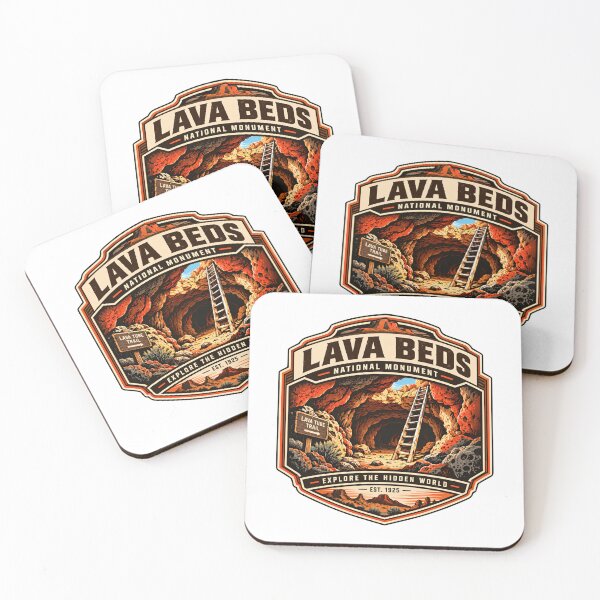 Item preview, Lava Beds National Monument Lava Tube Trail Explore The Hidden World Est 1925 Caving Explorer designed and sold by kristyparkStar3.