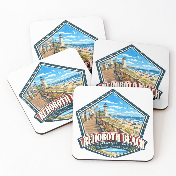 Item preview, Rehoboth Beach Delaware, USA The Nation's Summer Capital Vacation Travel Souvenir designed and sold by NightGlyph.
