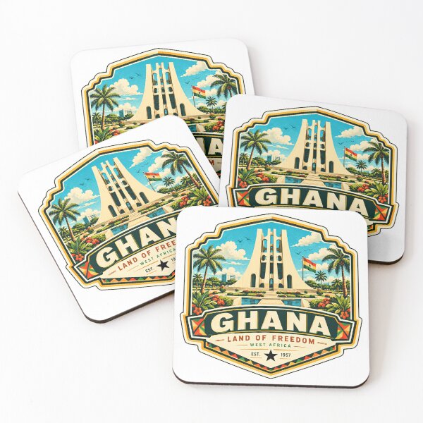 Item preview, Ghana Land Of Freedom West Africa Est 1957 Ghanaian Heritage Travel National Pride designed and sold by JasonStars123.