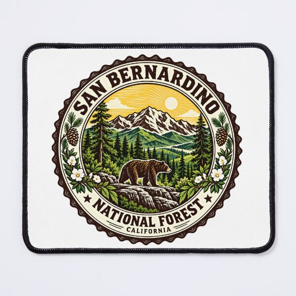 Item preview, San Bernardino National Forest California Outdoor Adventure Souvenir designed and sold by JasonStars123.