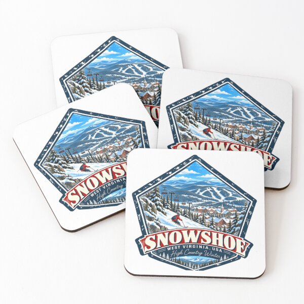Item preview, Snowshoe West Virginia USA High Country Winter Ski Resort Travel designed and sold by JonesFlora2025.
