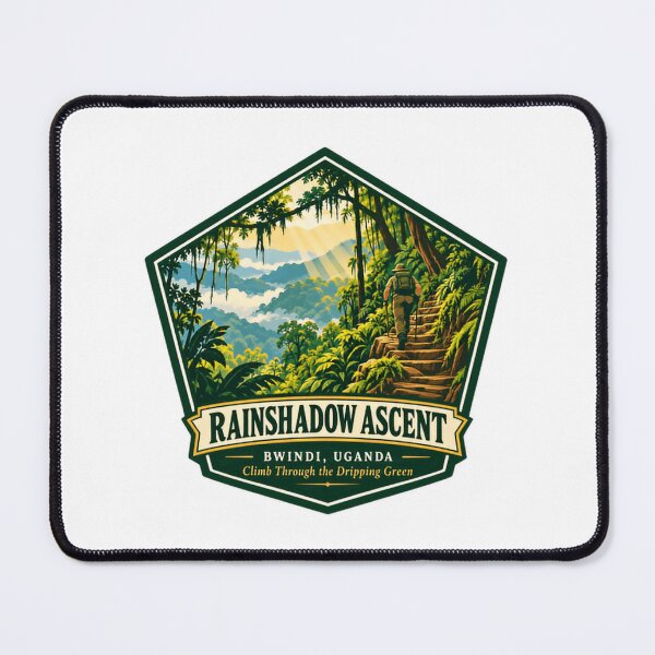Item preview, Rainshadow Ascent Bwindi Uganda Hiking Trekking Explorer Travel designed and sold by NeedForParks.