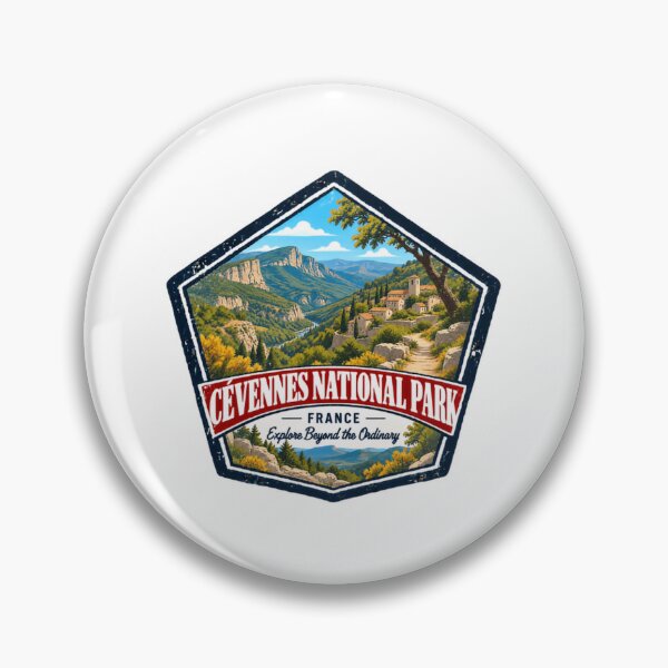 Item preview, Cevennes National Park France Explore Beyond The Ordinary Travel Explorer Nature designed and sold by JonesFlora2025.