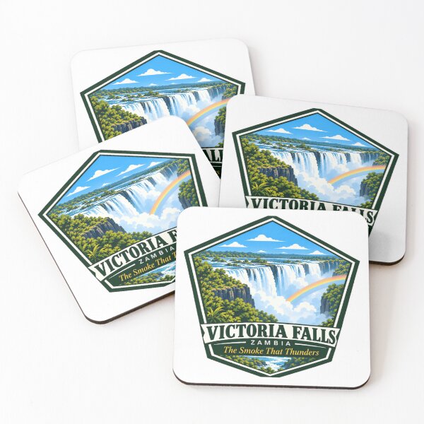 Item preview, Victoria Falls Zambia The Smoke That Thunders Natural Wonder Travel designed and sold by NeedForParks.