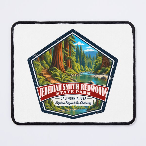 Item preview, Jedediah Smith Redwoods State Park California USA Explore Beyond The Ordinary Travel Souvenir designed and sold by NightGlyph.