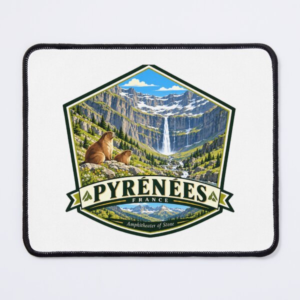 Item preview, Pyrenees France Amphitheater Of Stone Mountain Travel Hiker Gift designed and sold by NeedForParks.