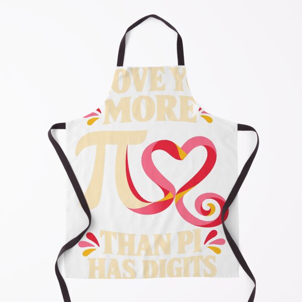 Item preview, I Love You More Than Pi Has Digits Math Valentine designed and sold by Apogee Publishing.