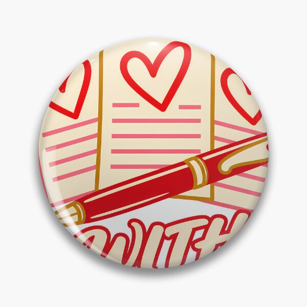 Item preview, Grading With Love Teacher Valentine Red Pen Hearts designed and sold by Apogee Publishing.