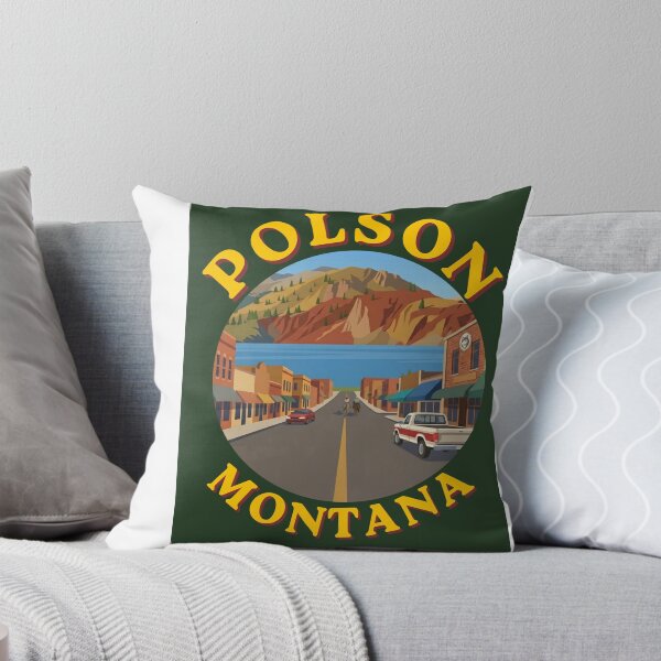 Item preview, Polson, Montana designed and sold by nextstopstickers.