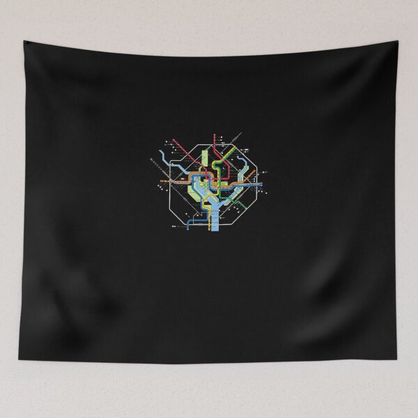 Item preview, Dc-Metro-Map-To-Carry-With-You designed and sold by seithschon.