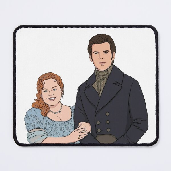Item preview, Colin Bridgerton and Penelope Featherington | Bridgerton Fan Art designed and sold by Lucesco.