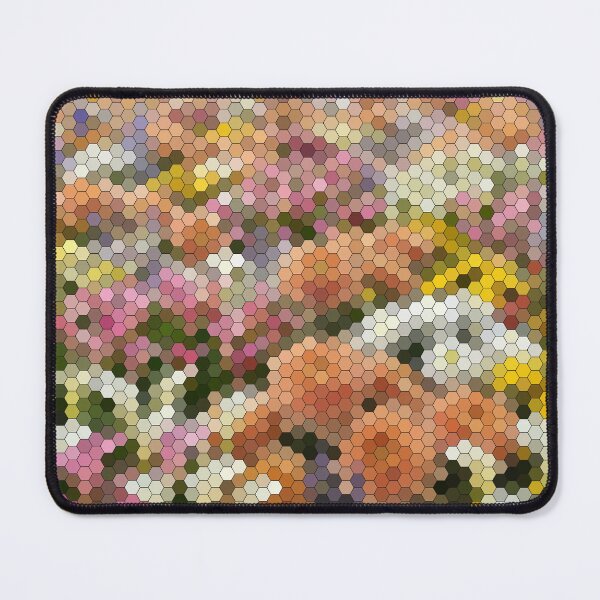 Item preview, Flower Garden in Hexagon Mosaic designed and sold by ImpostoreArt.