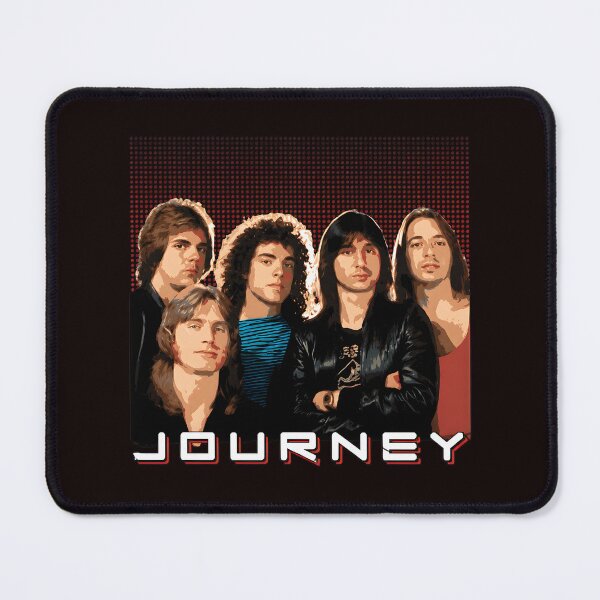 Item preview, Retro Band Portrait JOURNEY designed and sold by OddCanvasArt.