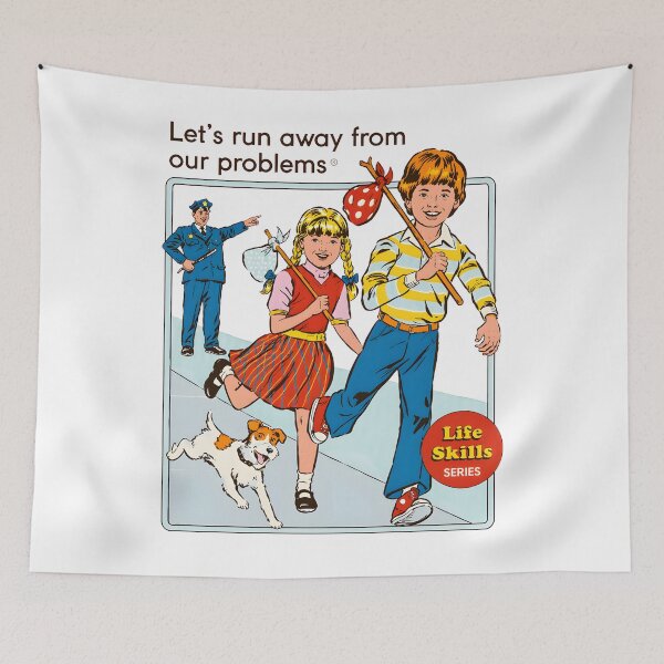 Item preview, Let's Run Away designed and sold by 27Maydesign.