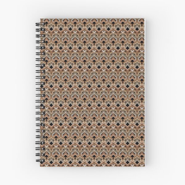 Item preview, Abstract oriental ethnic pattern beige ornament brown black designed and sold by fuzzyfox.
