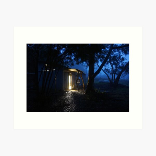 All Through the Night - Magpie Springs - Adelaide Hills Wine Region - Fleurieu Peninsula - South Australia Art Print