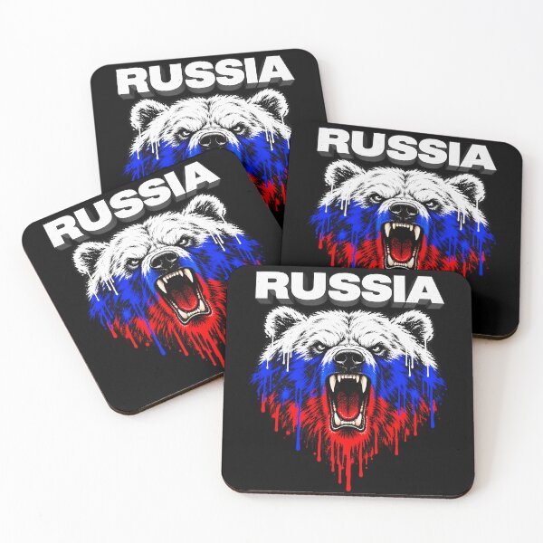 Item preview, Russian Bear and Flag designed and sold by lcnsdjstrtry.