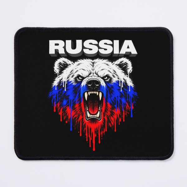 Item preview, Russian Bear and Flag designed and sold by lcnsdjstrtry.