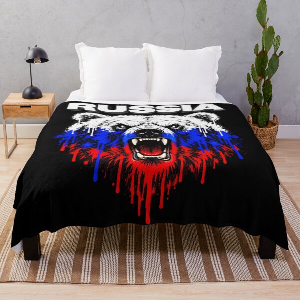 Item preview, Russian Bear and Flag designed and sold by lcnsdjstrtry.