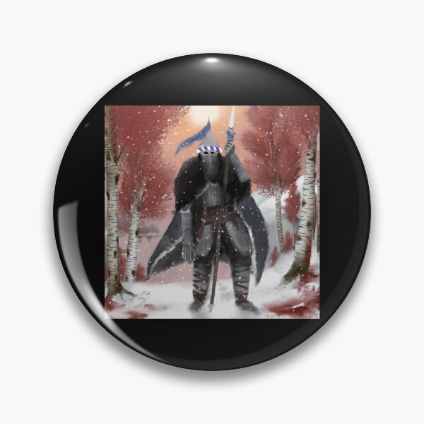 Item preview, Winter Viking Warrior with Spear in Snowy Forest designed and sold by lcnsdjstrtrystd.