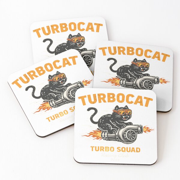 Item preview, Turbocat Racing Club Poster designed and sold by Matinez Pink.