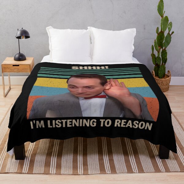 Item preview, Vintage Shhh I'm Listening To Reason designed and sold by BURRITO-STUDIO.