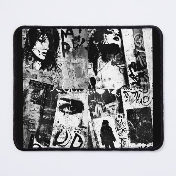 Item preview, Graffiti Grunge Noir 003 | Boutique Soho Obscure | Graffiti Grunge Noir Collection | Novelty Variety Showcase designed and sold by NoveltyVariety.