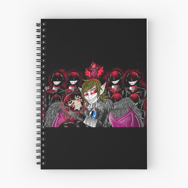 Item preview, Dark Fantasy Demon Character with Wings and Sinister Smiles designed and sold by lcnsdjstrtrystd.