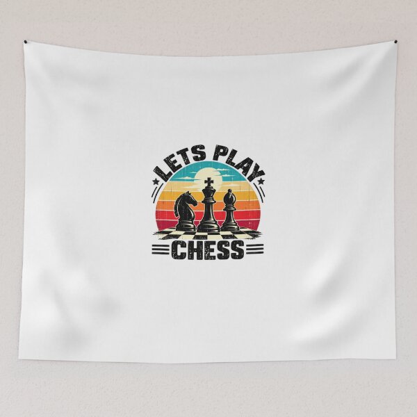 Item preview, Lets Play Chess Player Enthusiast designed and sold by HumansStuck12.