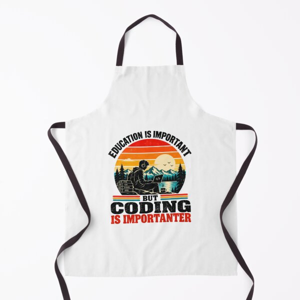 Item preview, Education Is Important But Coding Is Importanter Programmer Developer designed and sold by HumansStuck12.