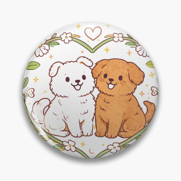 Item preview, Grateful Dog Couple Heart Poster designed and sold by Matinez Pink.