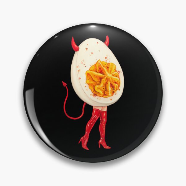 Item preview, Deviled-Egg-Pin-Up designed and sold by alonsosim.