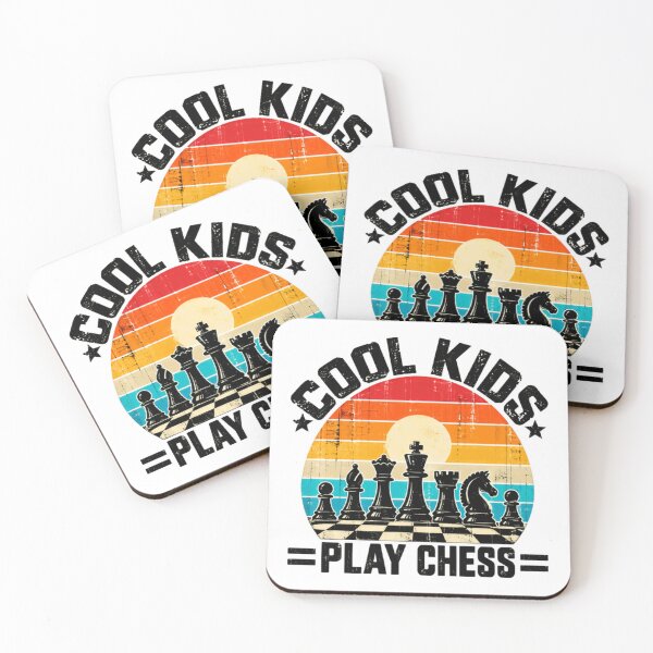 Item preview, Cool Kids Play Chess Strategy Board Game Player designed and sold by HumansStuck12.