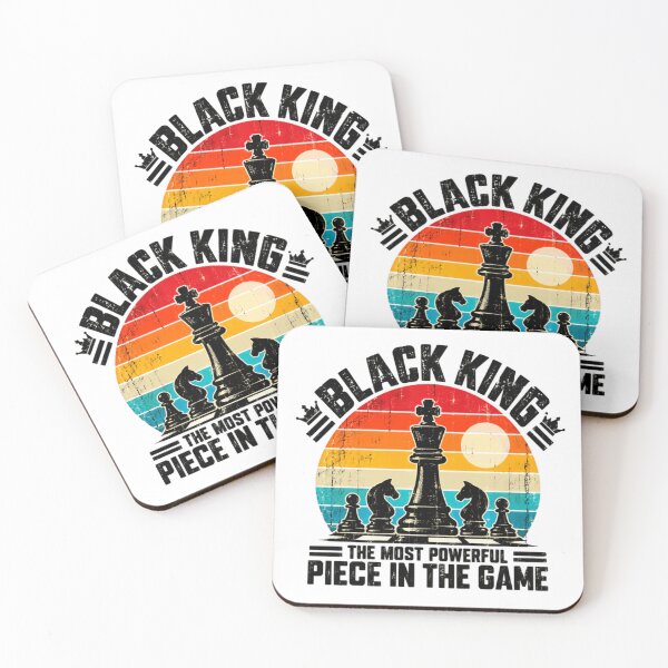 Item preview, Black King The Most Powerful Piece In The Game Black Men Empowerment Chess Player designed and sold by HumansStuck12.