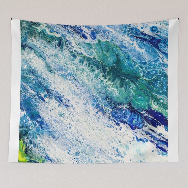 Item preview, Tides -  abstract fluid art designed and sold by Ilze Lucero.