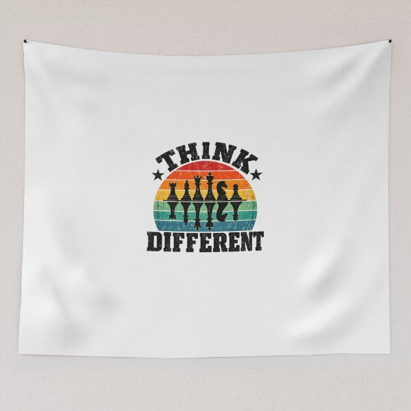 Item preview, Think Different Chess Player Strategist designed and sold by HumansStuck12.