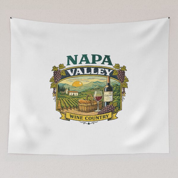 Item preview, Napa Valley Wine Country Cabernet Poster designed and sold by Matinez Pink.