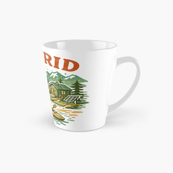 Item preview, Off Grid Cabin and Kayak Outdoor Poster designed and sold by Matinez Pink.