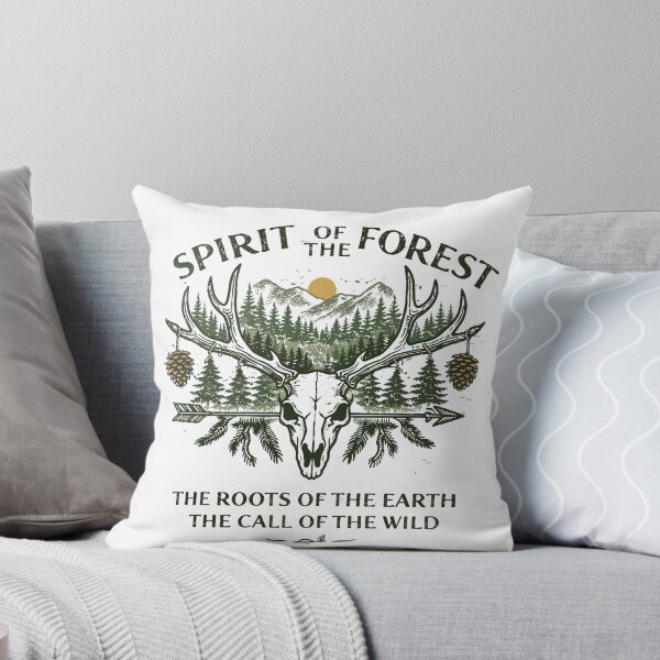 Item preview, Spirit of the Forest Deer Skull Poster designed and sold by Matinez Pink.