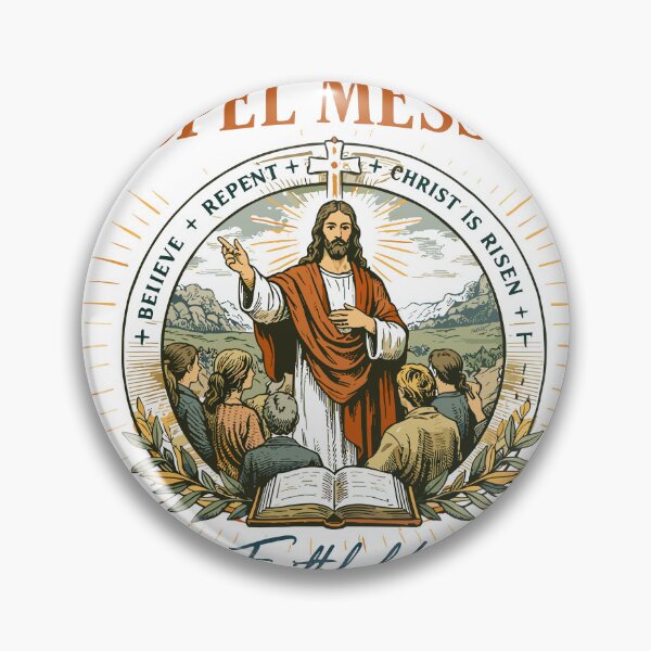 Item preview, The Gospel Message Jesus Faithful Witness Poster designed and sold by Matinez Pink.