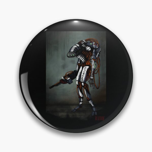 Item preview, Sci-Fi Cyborg Digital Art with Futuristic Armor and Weapon designed and sold by lcnsdjstrtrystd.