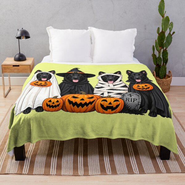 Item preview, German Shepherd Halloween Spooky Dog Costume designed and sold by Bob Meme Life.