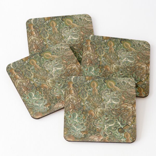 Item preview, Dark Academia Vintage Octopus Collage designed and sold by aeolia.